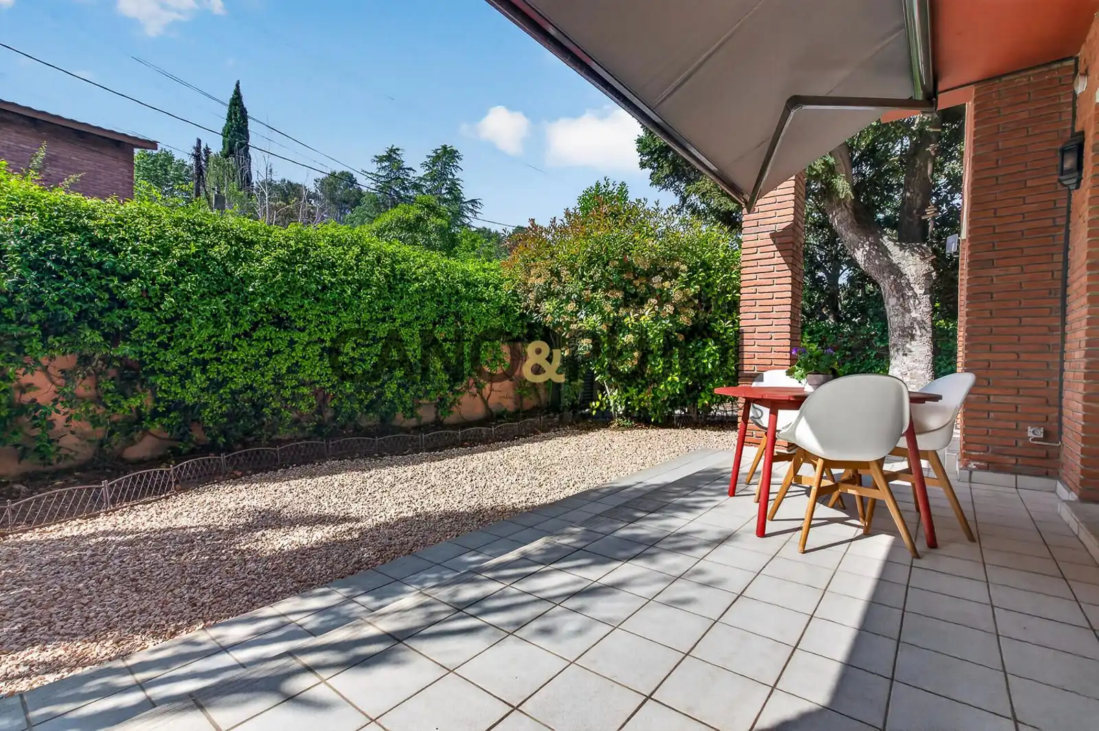 Terrassa de Casa o xalet en venda en Sant Cugat del Vallès amb Aire condicionat, Calefacció i Terrassa