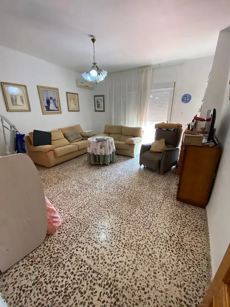 Sala de estar de Piso en venta en El Ejido con Aire acondicionado y Trastero