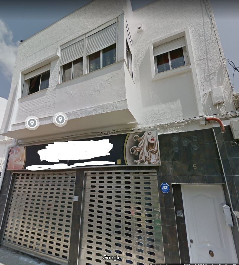 Vista exterior de Casa o xalet en venda en Algeciras