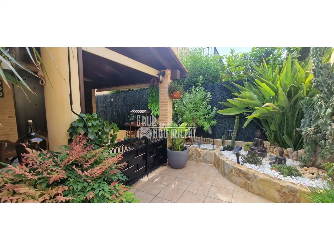 Garden of Houses for sale in Picassent  with Air Conditioner, Private garden and Terrace