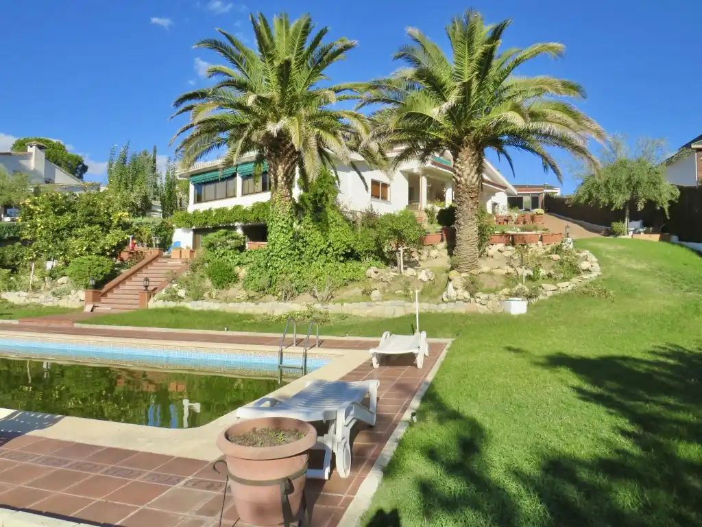 Jardín de Casa o chalet en venta en Algete