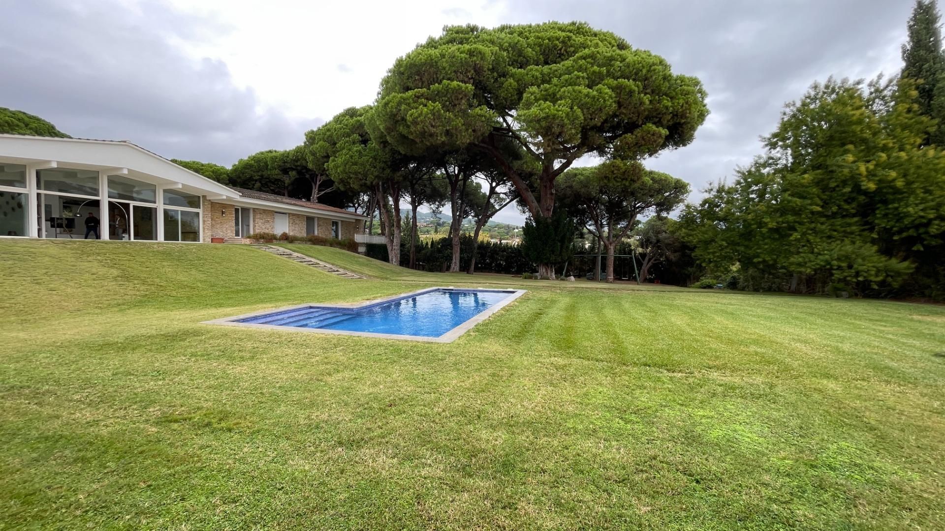 Swimming pool of House or chalet to rent in Sant Andreu de Llavaneres  with Air Conditioner, Heating and Private garden