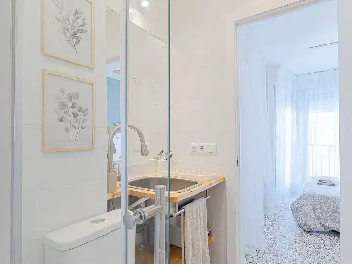 Baño de Piso para compartir en Playa del Cura