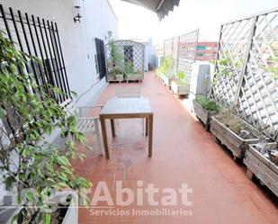 Terrace of Attic for sale in  Valencia Capital  with Air Conditioner and Terrace