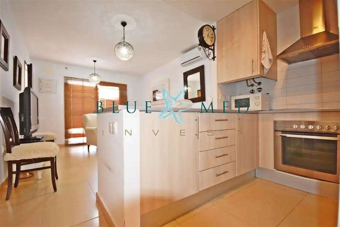 Kitchen of Flat for sale in Alhama de Murcia  with Air Conditioner, Heating and Private garden