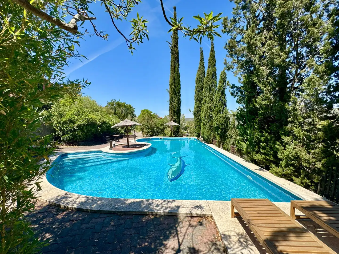 Piscina de Casa o xalet en venda en Olivella amb Calefacció, Jardí privat i Terrassa