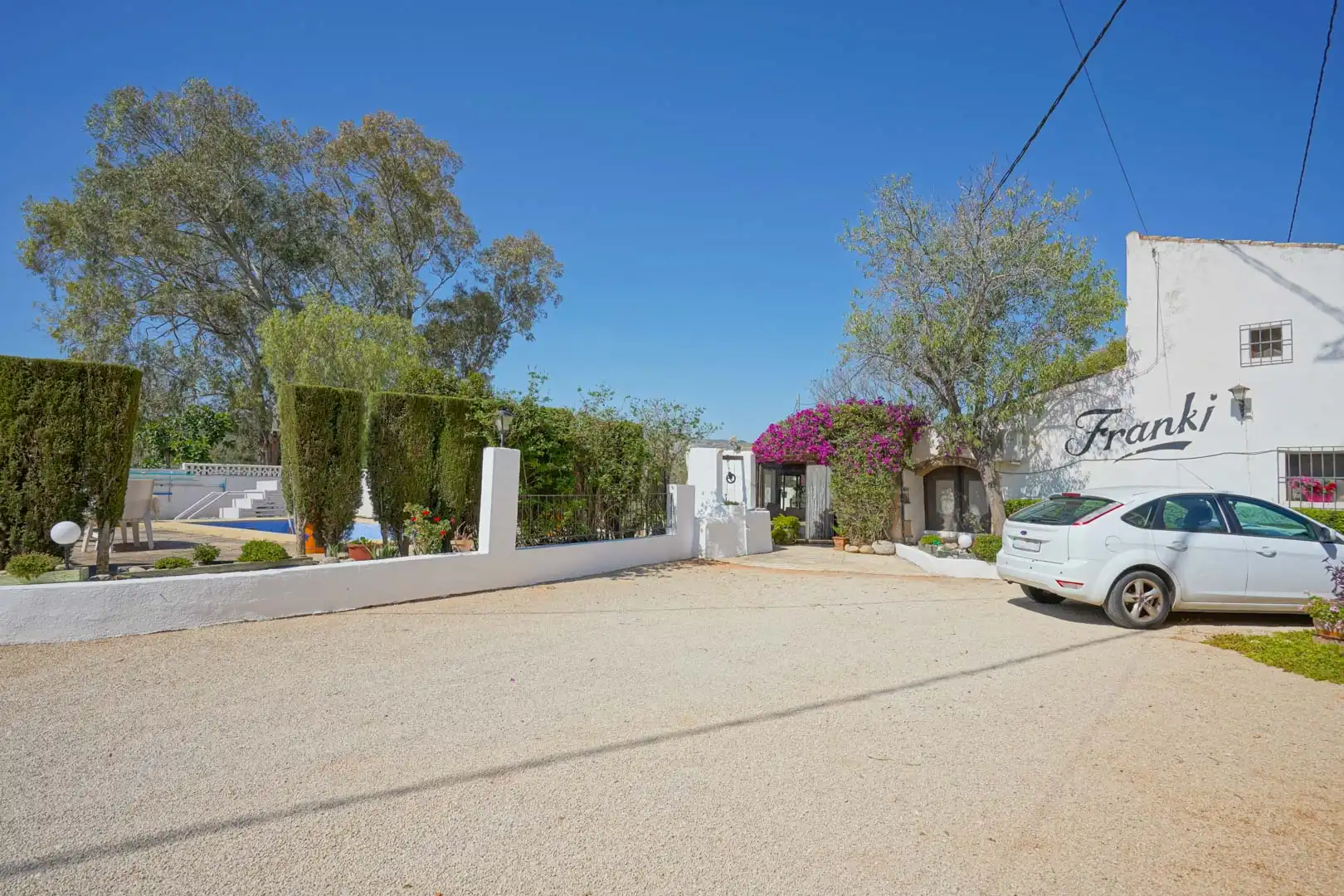 Vista exterior de Casa o chalet en venta en Jávea / Xàbia con Terraza y Piscina