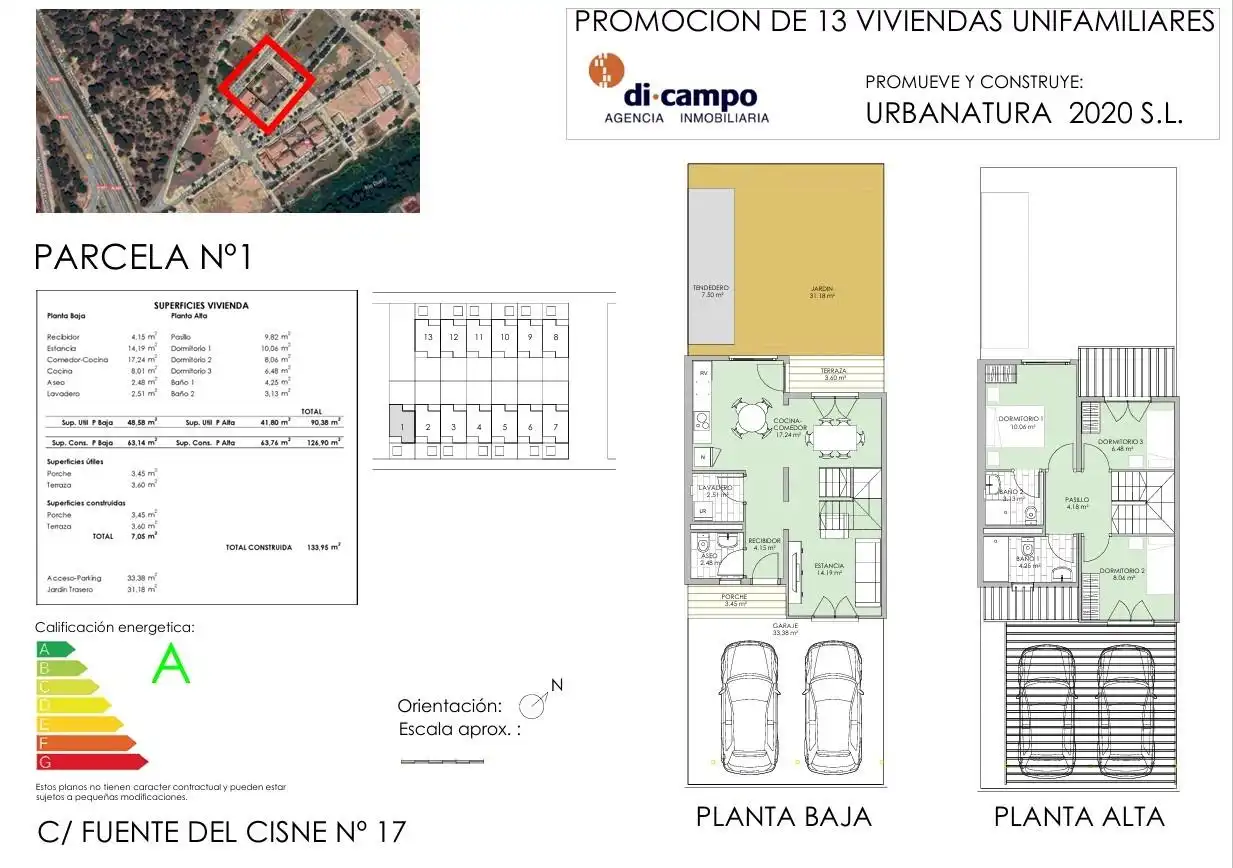 Adossat amb jardí en venda a Calle Fuente del Cisne, imagen 8