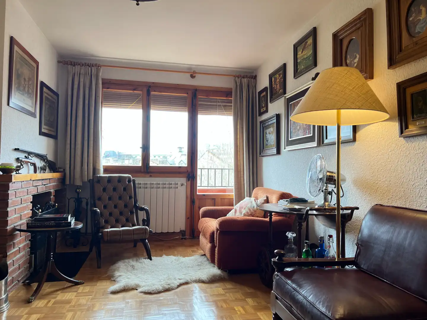 Living room of Attic for sale in Jaca  with Terrace and Community pool