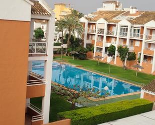 Swimming pool of Flat to rent in Dénia  with Air Conditioner, Terrace and Balcony