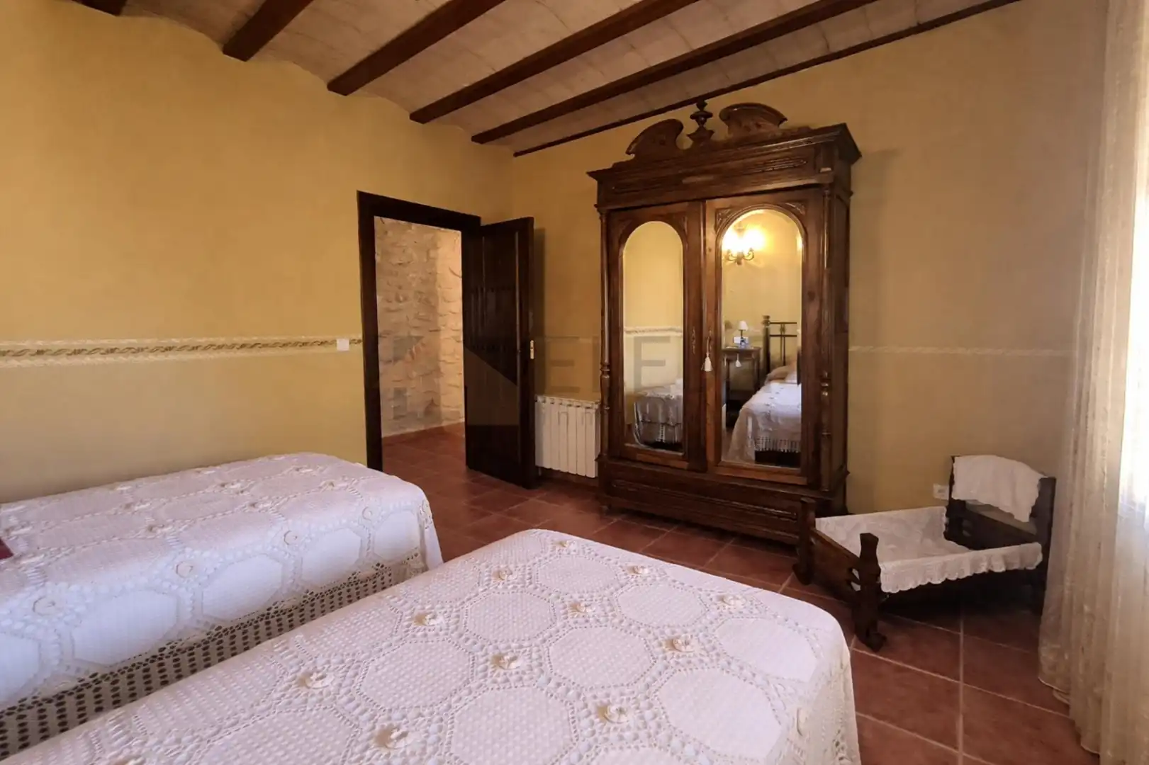Bedroom of Flat for sale in Minaya  with Heating, Terrace and Furnished