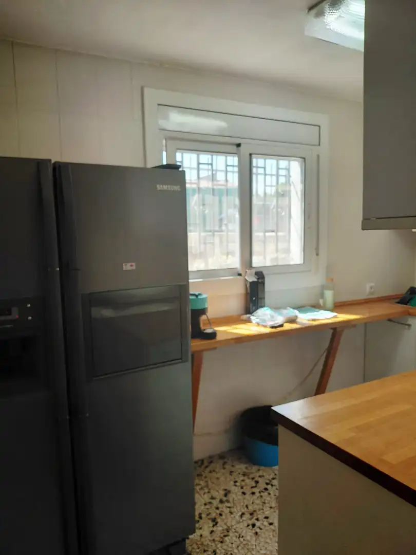 Küche von Haus oder Chalet zur Miete in Calafell mit Privatgarten, Abstellraum und Schwimmbad