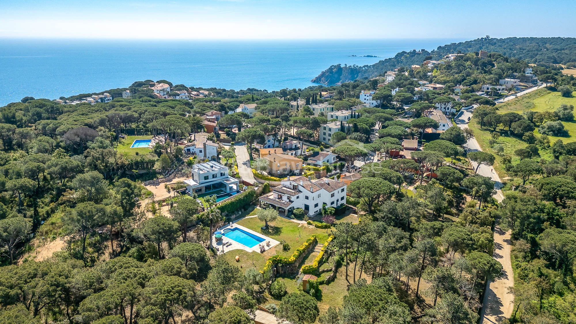 Vista exterior de Casa o xalet en venda en Palafrugell amb Aire condicionat, Calefacció i Jardí privat