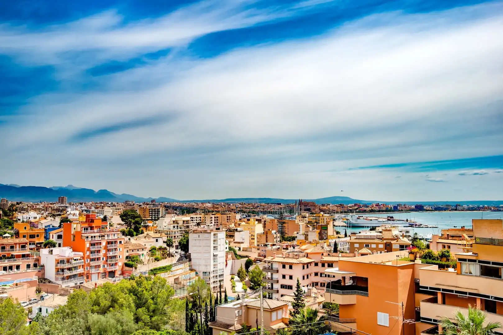 Vista exterior de Apartament de lloguer en  Palma de Mallorca amb Terrassa