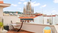 Terrace of Attic for sale in  Barcelona Capital  with Air Conditioner, Heating and Parquet flooring