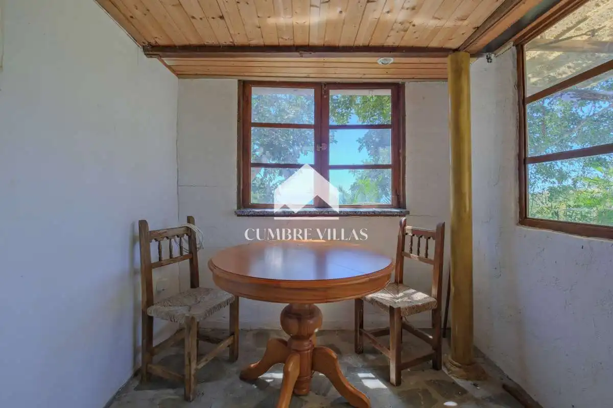 Comedor de Finca rústica en venta en Almuñécar con Jardín privado, Terraza y Trastero