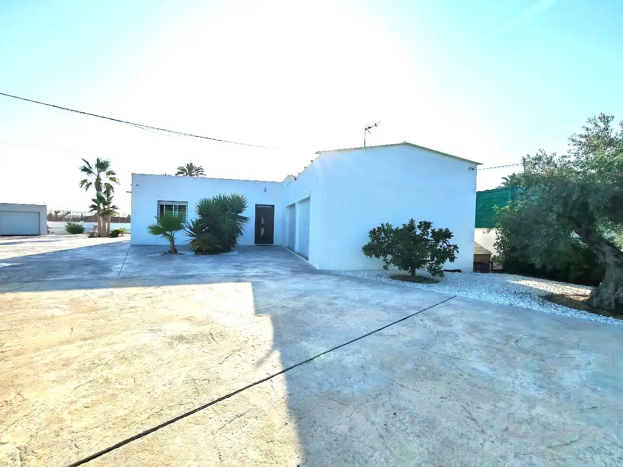 Vista exterior de Casa o chalet en venta en Elche / Elx con Aire acondicionado, Calefacción y Jardín privado