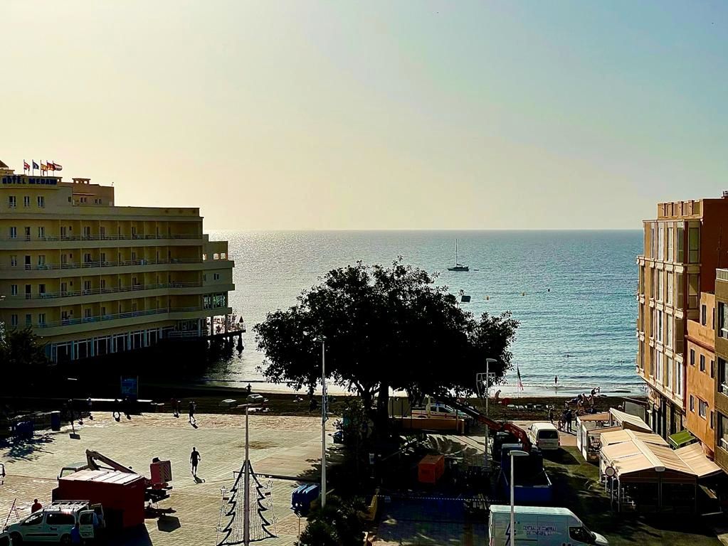 Exterior view of Flat for sale in Granadilla de Abona  with Air Conditioner, Parquet flooring and Terrace