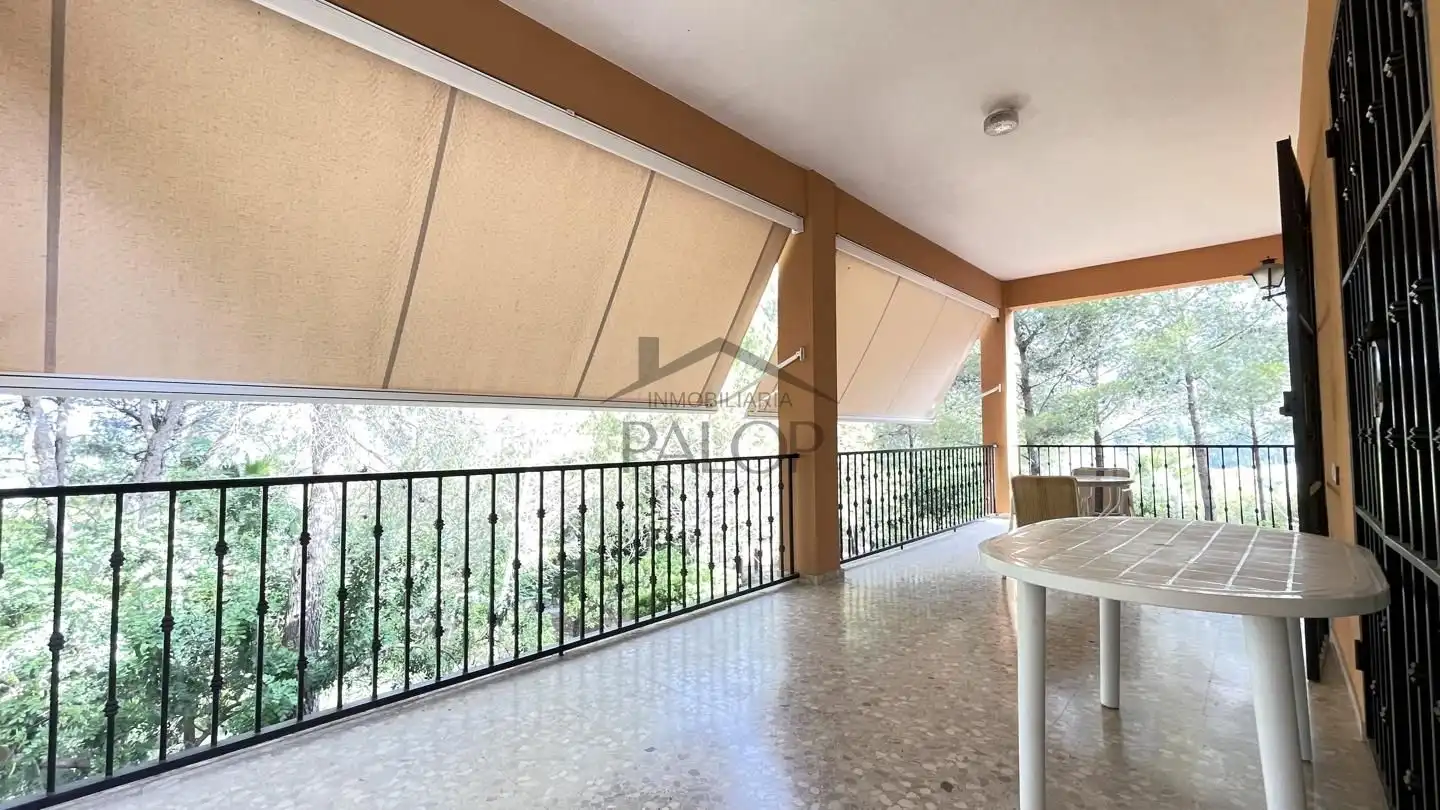 Terraza de Finca rústica en venta en Carcaixent con Jardín privado, Terraza y Trastero