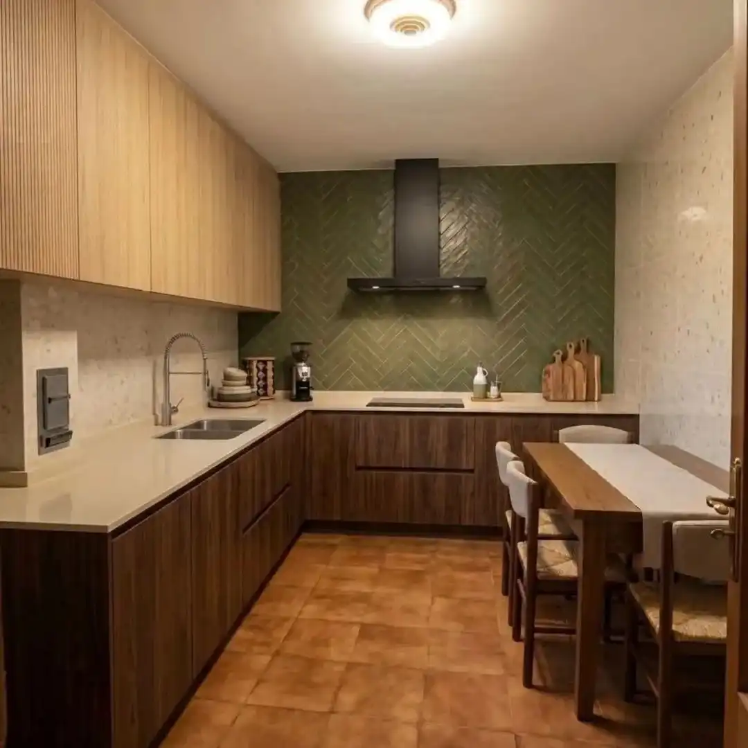 Cocina de Casa o chalet en venta en Oímbra con Jardín privado y Terraza