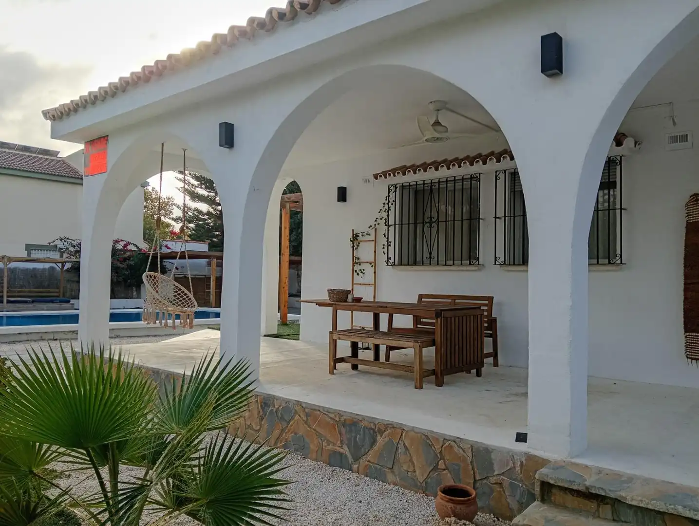 Terraza de Casa o chalet en venta en Churriana