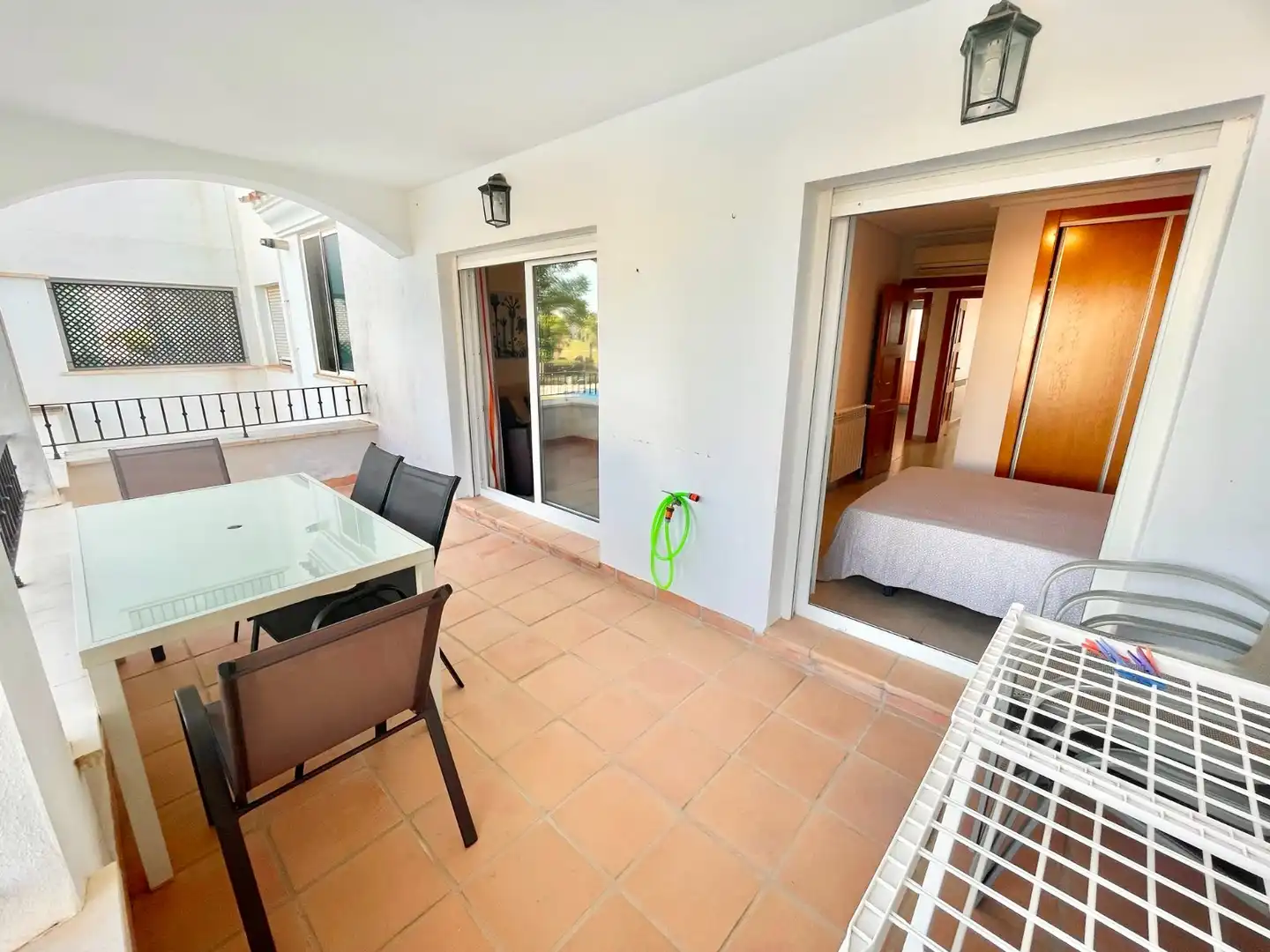 Terrace of Apartments for rent in Torre-Pacheco  with Air Conditioner, Terrace and Furnished