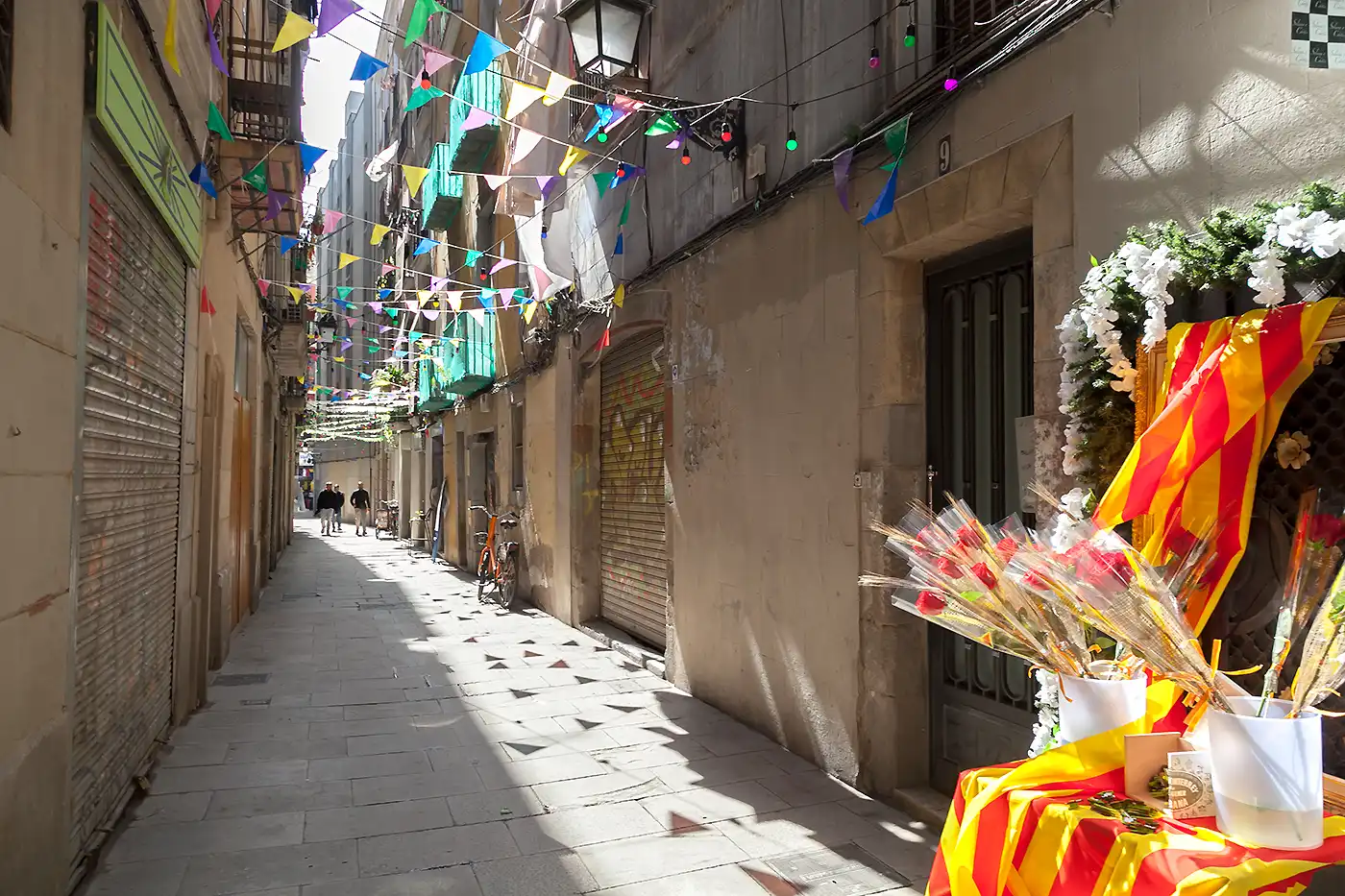 Außenansicht von Wohnung zum Verkauf in Barcelona mit Klimaanlage, Terrasse und Möbliert
