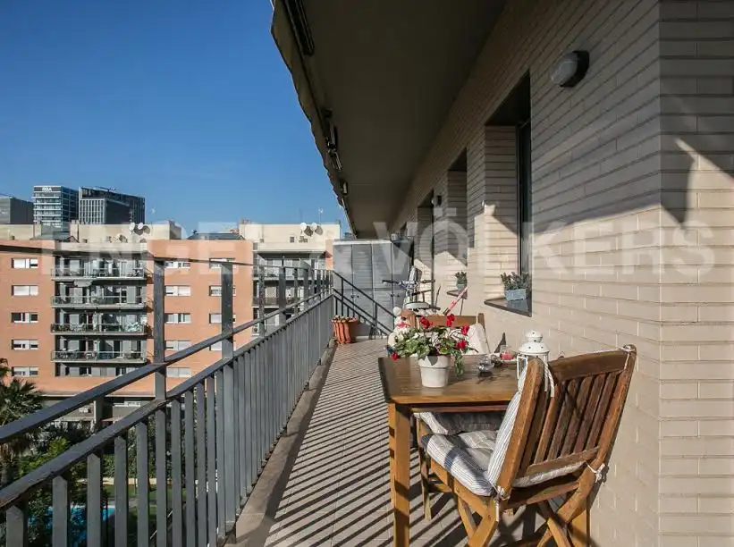 Terrace of Flat for rent in Sant Martí