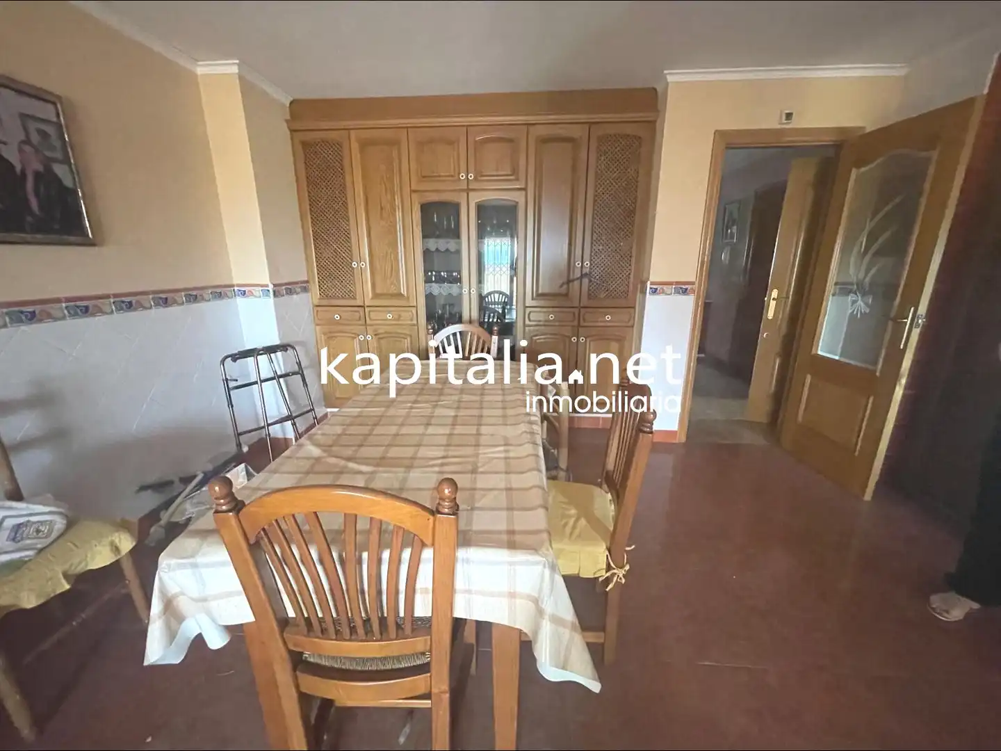 Cuina de Casa adosada en venda en Llanera de Ranes amb Aire condicionat, Terrassa i Balcó