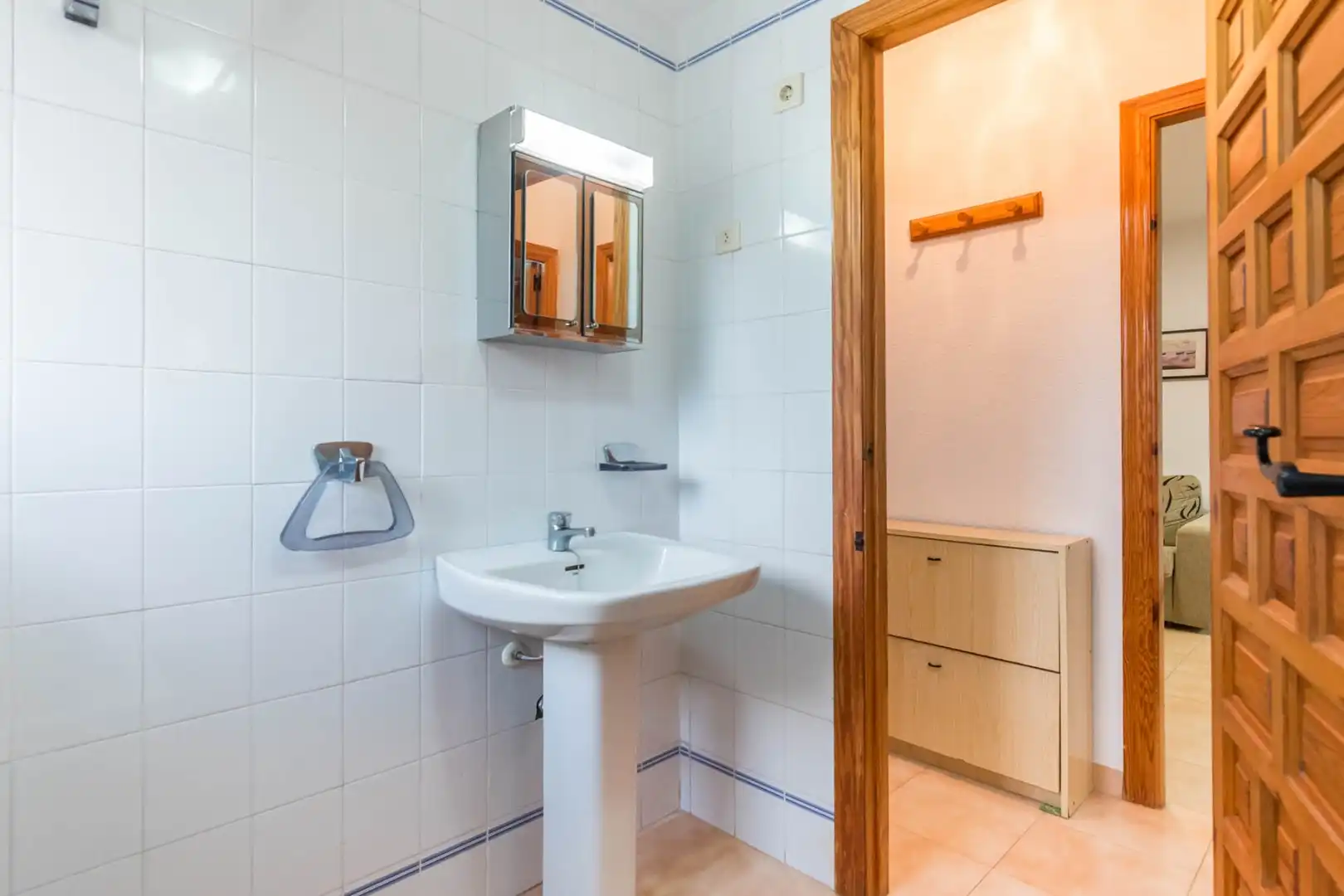 Bathroom of Flat for sale in Los Alcázares  with Swimming Pool, Furnished and Oven