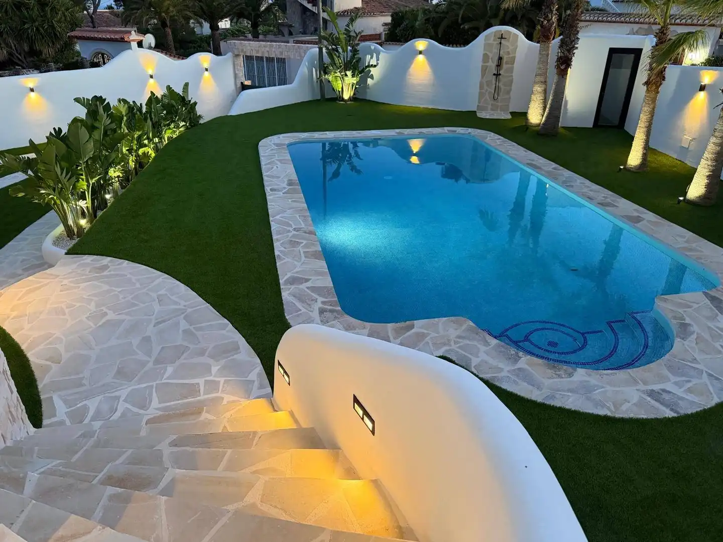Piscina de Casa o xalet en venda en Jávea / Xàbia amb Aire condicionat, Calefacció i Jardí privat