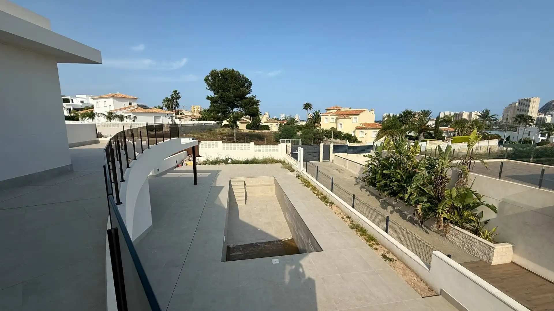 Terrassa de Casa o xalet en venda en Calpe / Calp amb Aire condicionat, Calefacció i Jardí privat