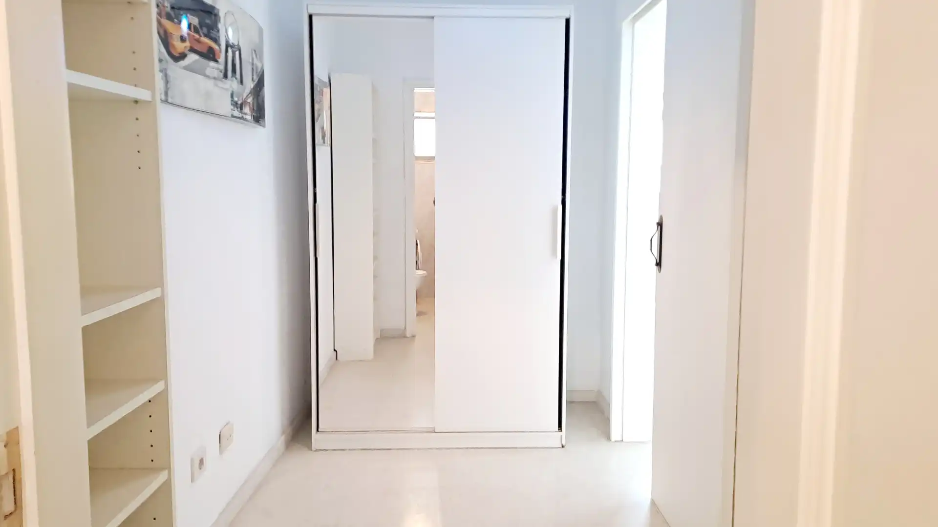 Habitación de Apartamento de alquiler en Las Palmas de Gran Canaria con Amueblado, Lavadora y Balcón
