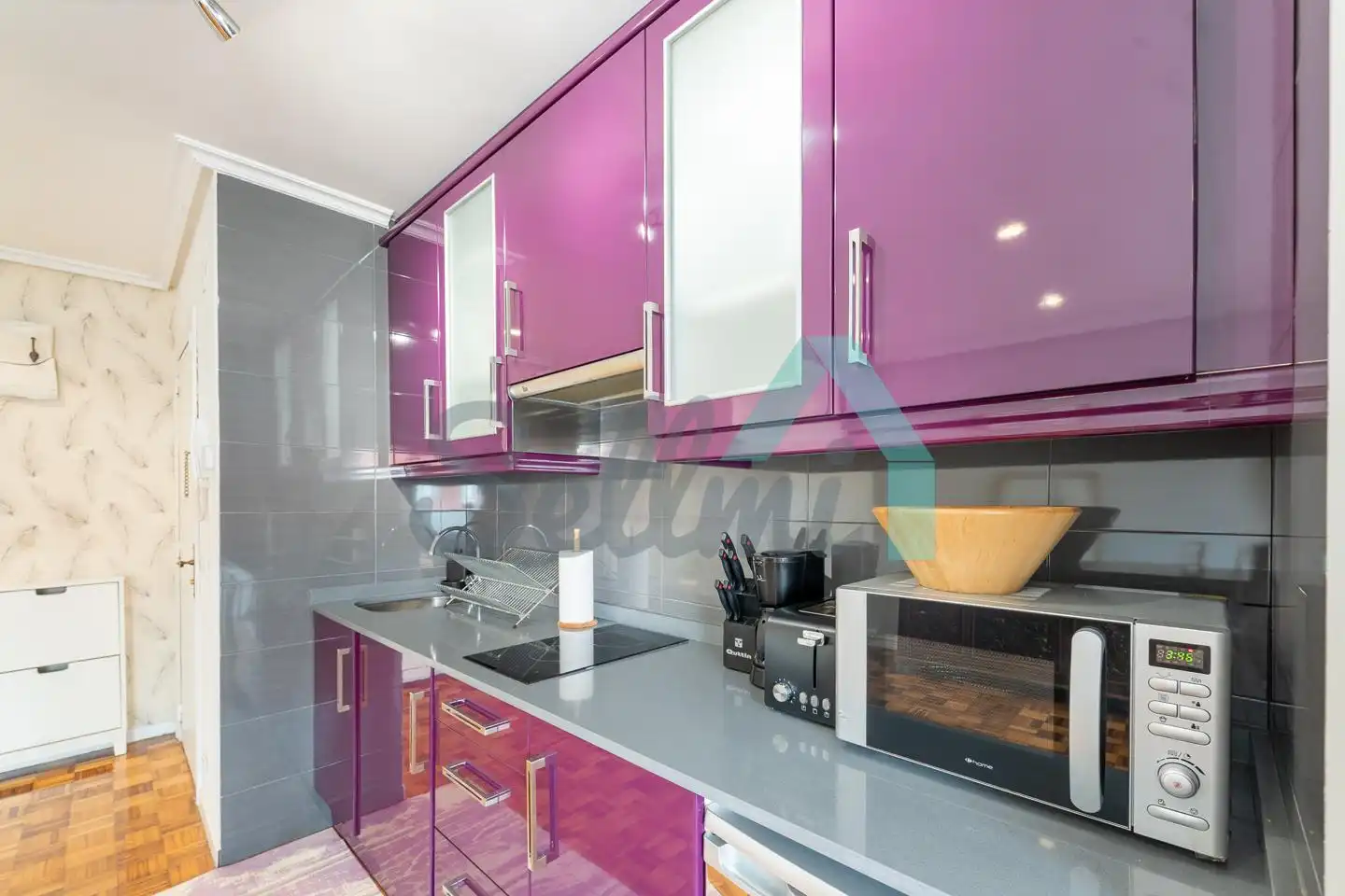 Cocina de Piso en venta en Oviedo  con Calefacción y Parquet