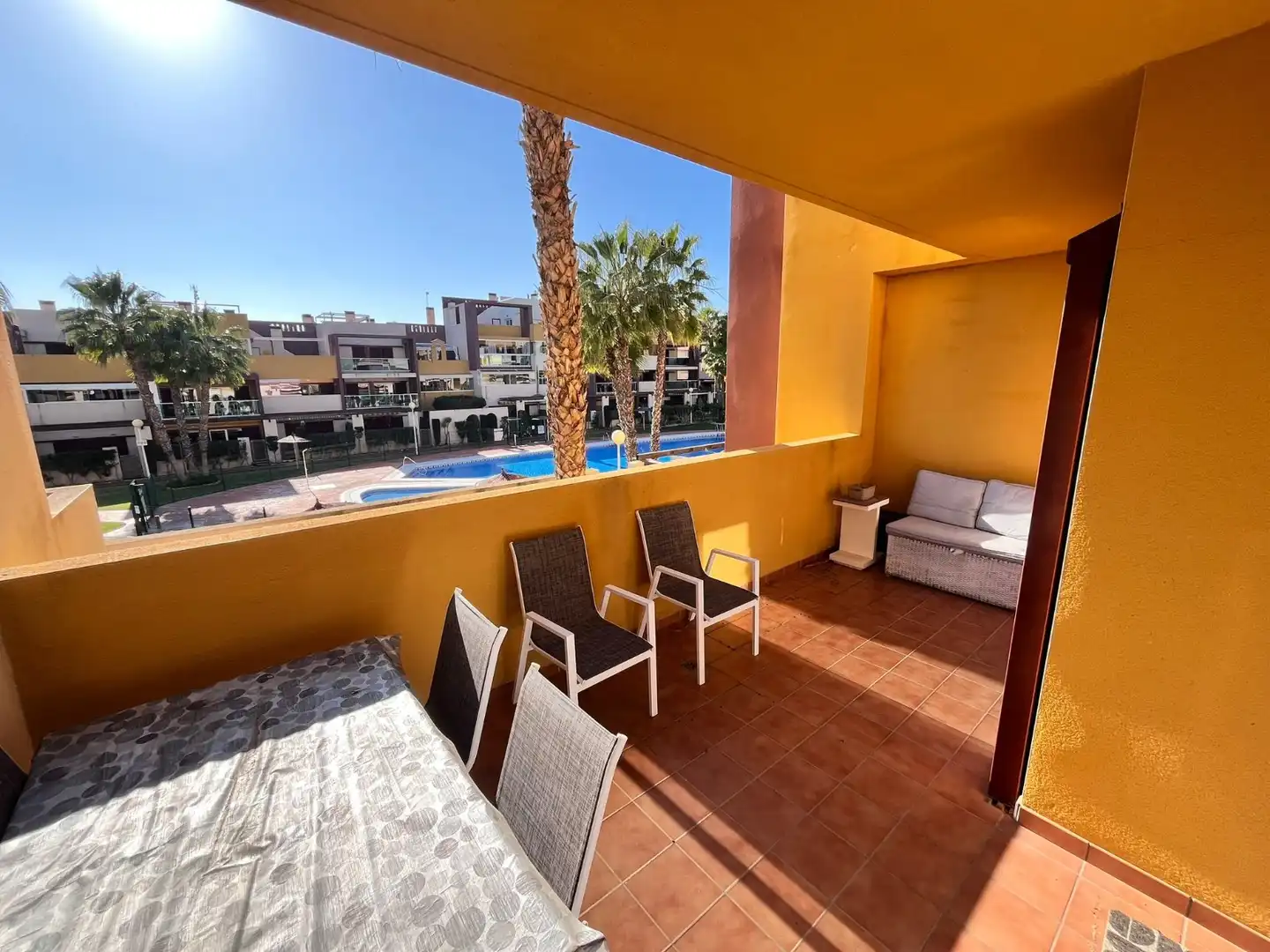 Terraza de Apartamento en venta en Orihuela con Aire acondicionado, Terraza y Piscina