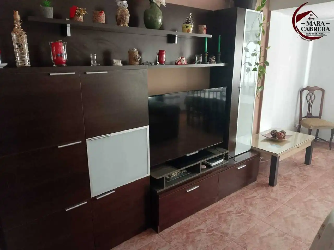 Sala de estar de Piso en venta en Gandia con Aire acondicionado, Terraza y Amueblado