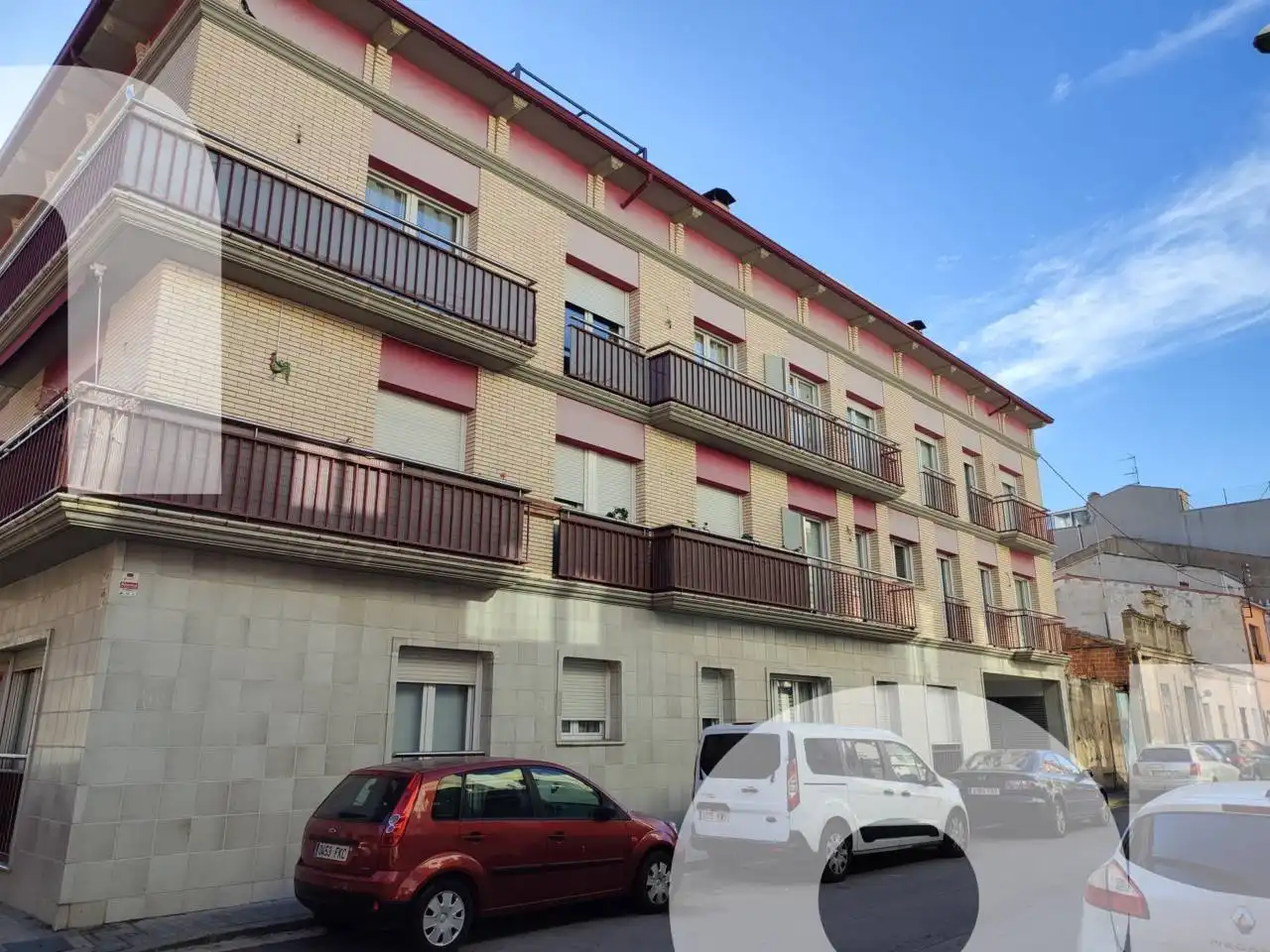 Vista exterior de Garatge en venda en Granollers