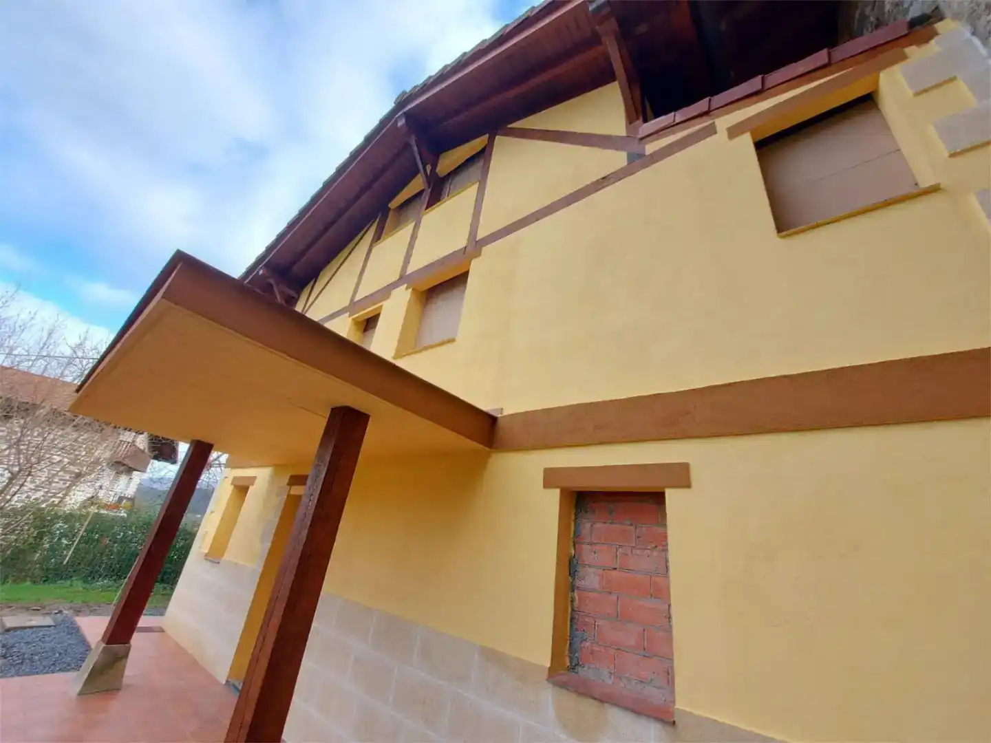 Vista exterior de Casa o chalet en venta en Zeanuri con Balcón