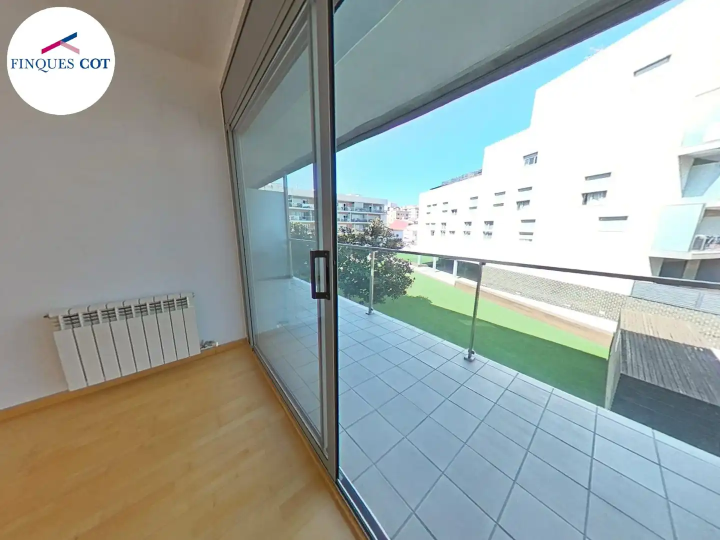 Balcony of Flat for sale in Granollers  with Heating, Parquet flooring and Terrace