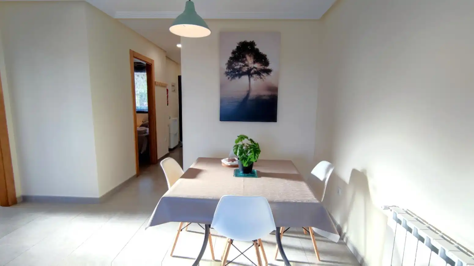 Dining room of Flat for rent in Miengo  with Heating, Parquet flooring and Terrace