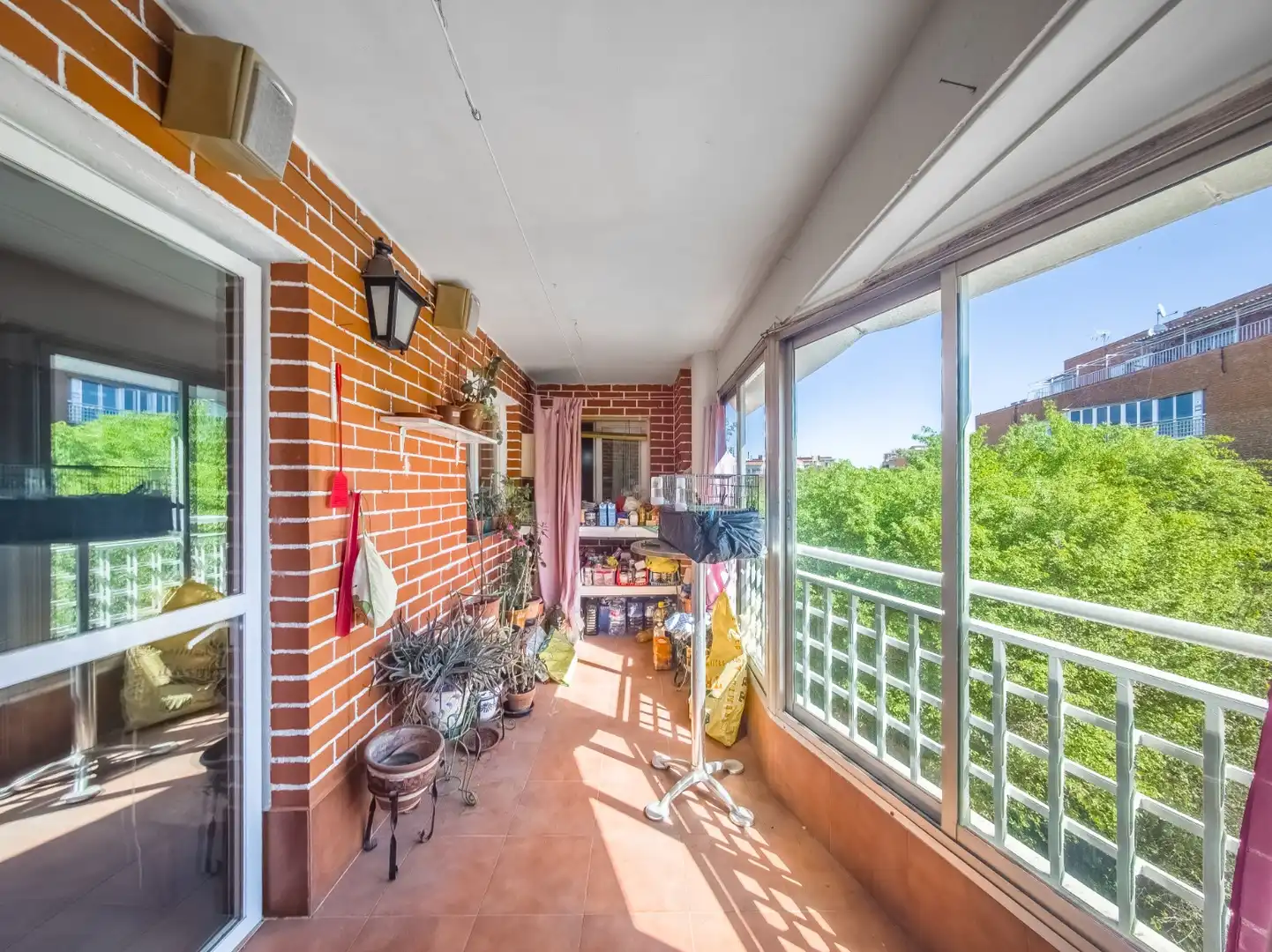 Terrasse von Wohnung zum Verkauf in Madrid mit Heizung, Terrasse und Balkon