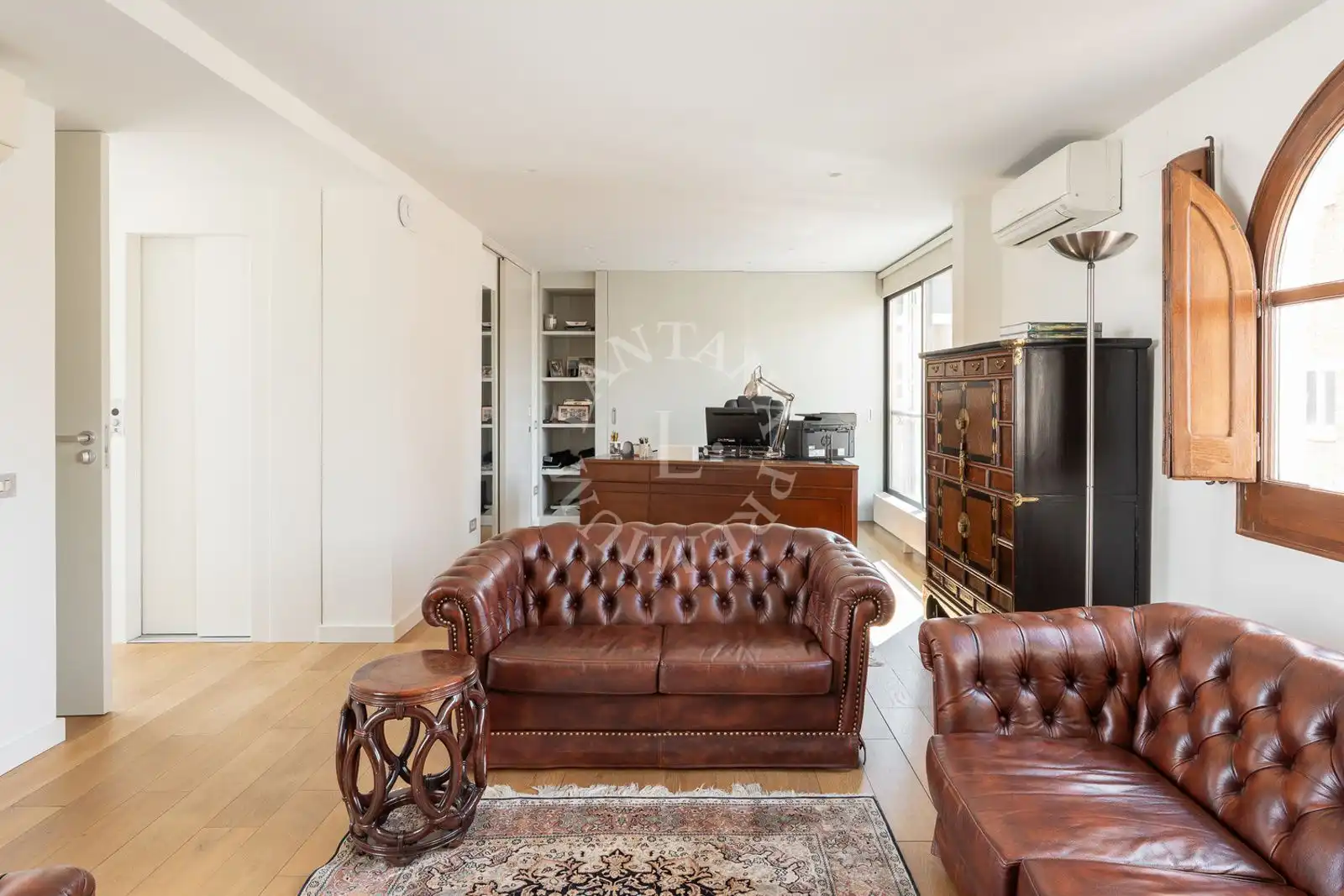 Sala de estar de Casa o chalet en venta en Barcelona con Calefacción y Terraza