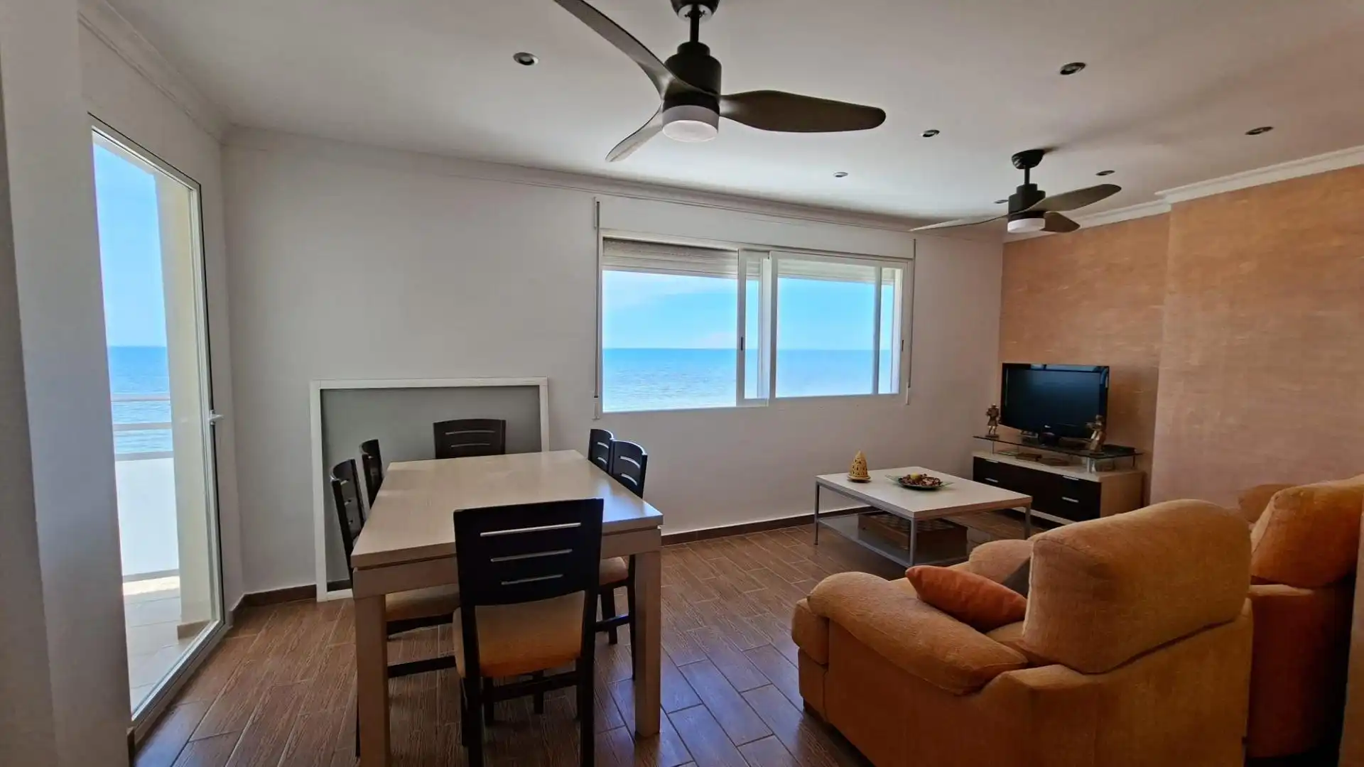 Sala de estar de Apartamento en venta en Daimús con Terraza