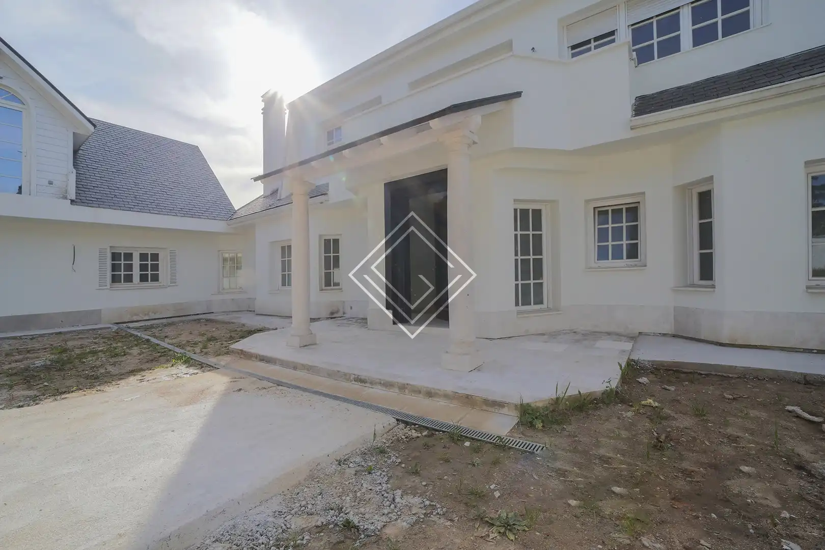 Vista exterior de Casa o chalet en venta en Las Rozas de Madrid con Aire acondicionado, Calefacción y Jardín privado