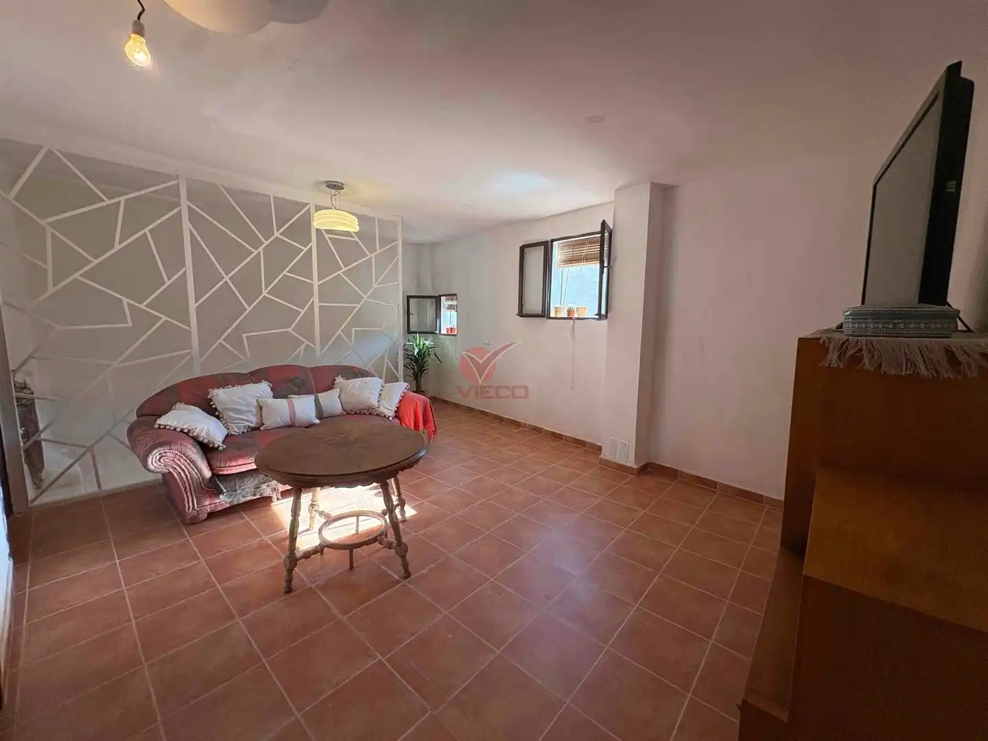 Living room of Houses for sale in Palomera  with Heating and Storage room