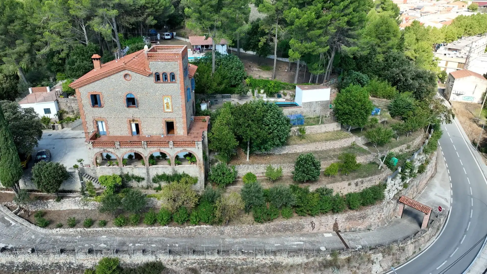 Casa rústica con piscina en venta en Sant Llorenç Savall, imagen 5