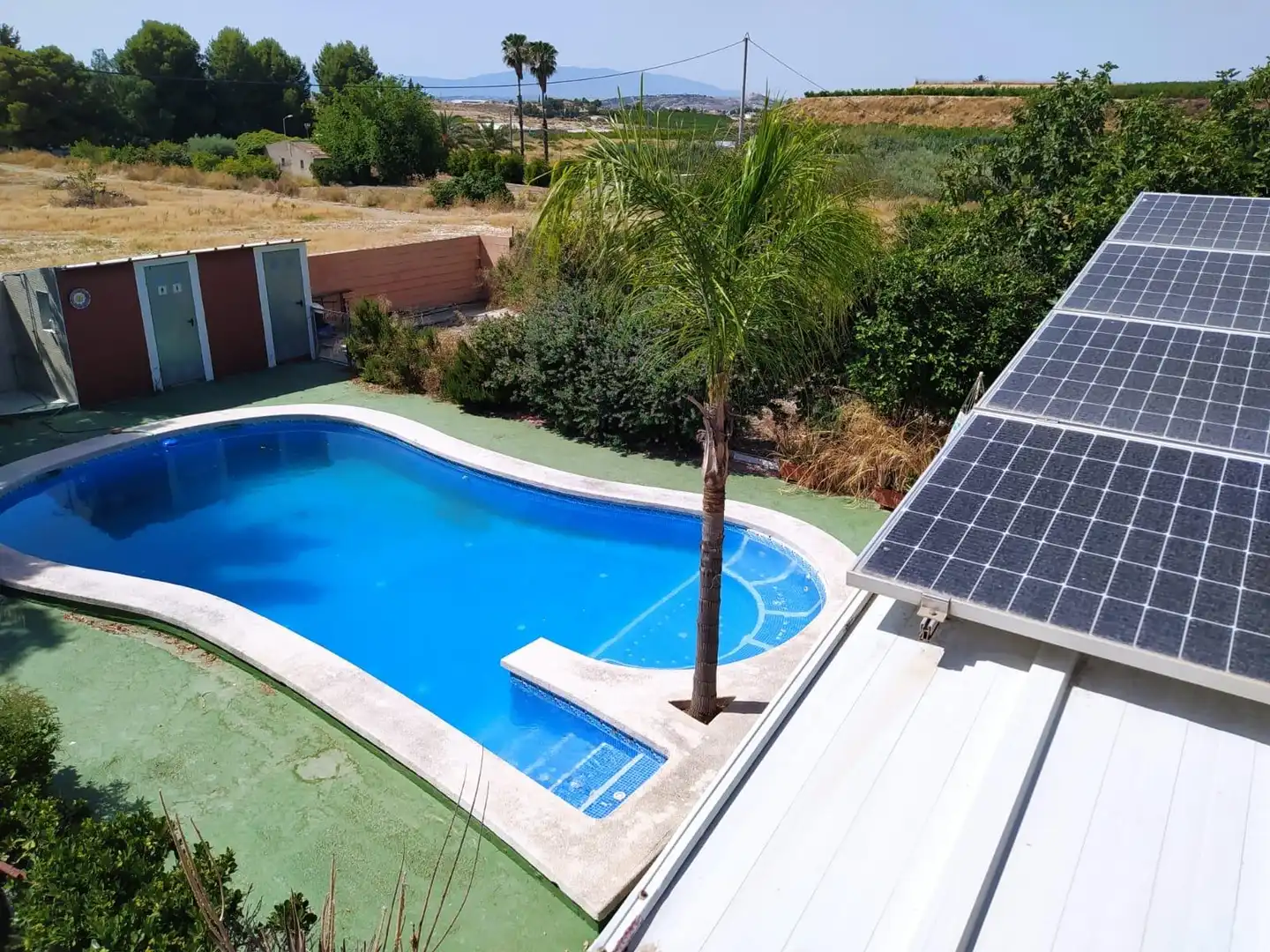 Schwimmbecken von Haus oder Chalet zum Verkauf in Lorquí mit Klimaanlage, Heizung und Privatgarten