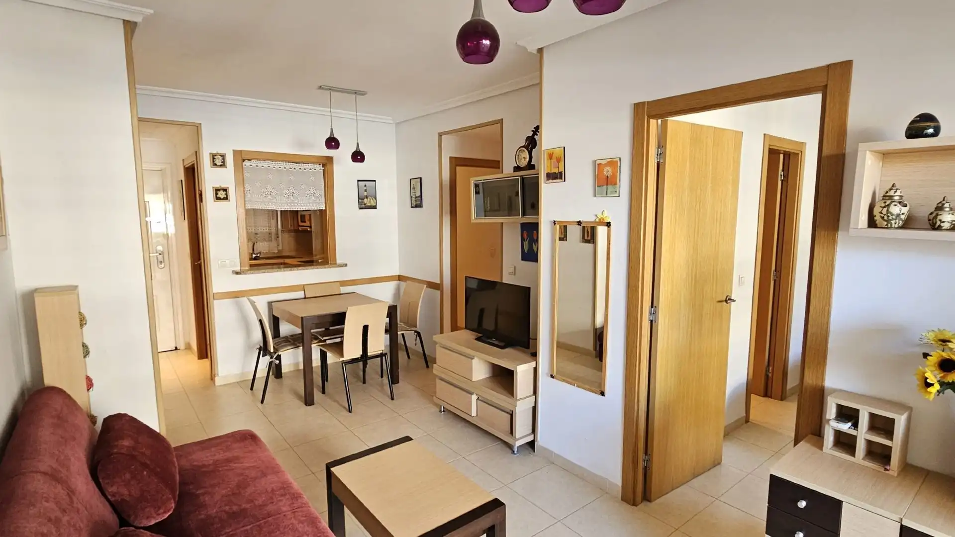 Sala d'estar de Apartament en venda en Oropesa del Mar / Orpesa amb Aire condicionat, Calefacció i Terrassa