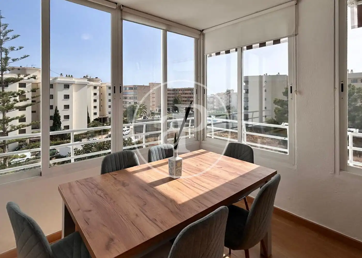 Dining room of Flat for rent in Calvià  with Air Conditioner, Heating and Private garden