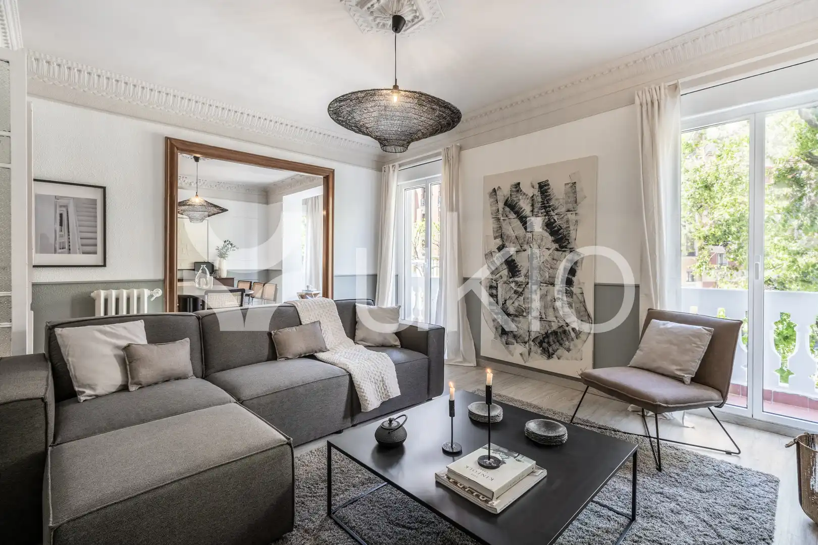 Apartament amb ascensor de lloguer a Calle de Luchana